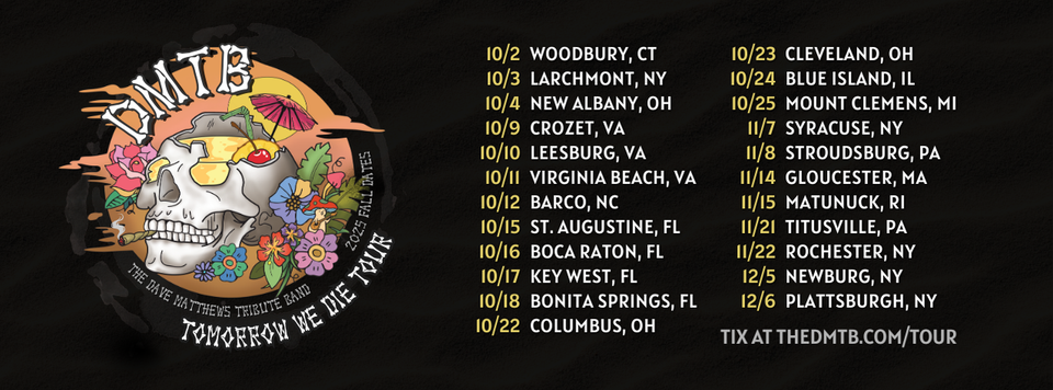 Dave Matthews Tribute Band Tour Poster